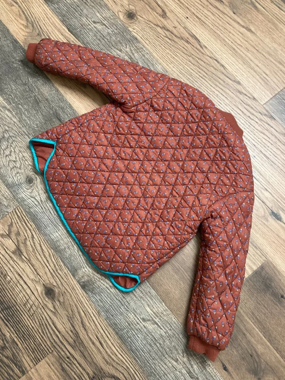 Girls Zara Quilted Jacket Sz 9-10